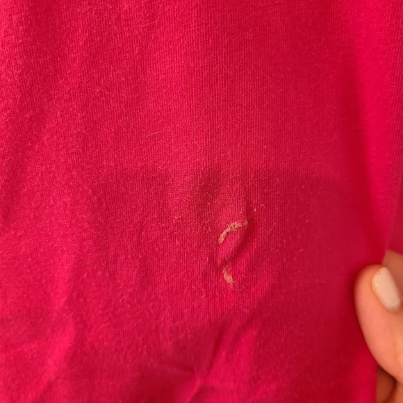 Victoria's Secret Fuchsia Nightshirt with Gold Logo - Picture 4 of 6